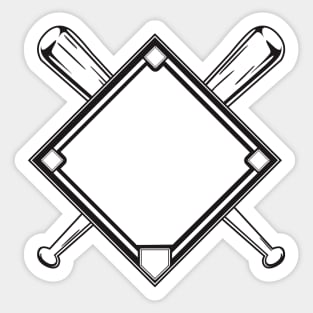 Baseball Field Sticker